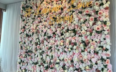 Ways to Use A Stoney Creek Flower Wall Rentals