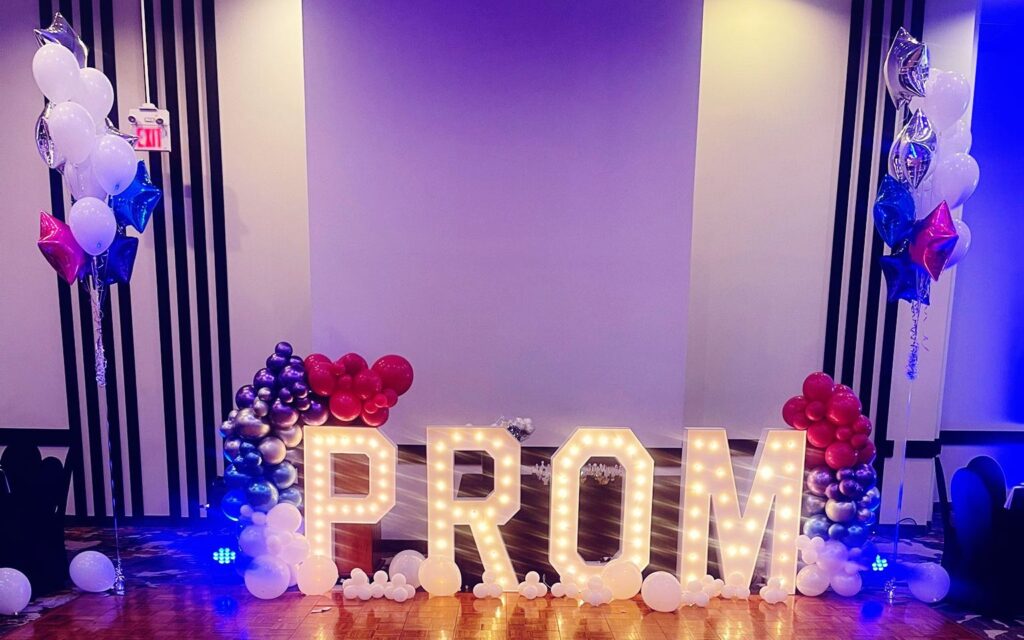 Prom Marquee lights in Scarborough