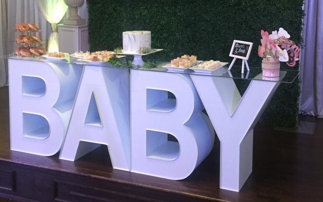 block style marquee letter table in Barrie