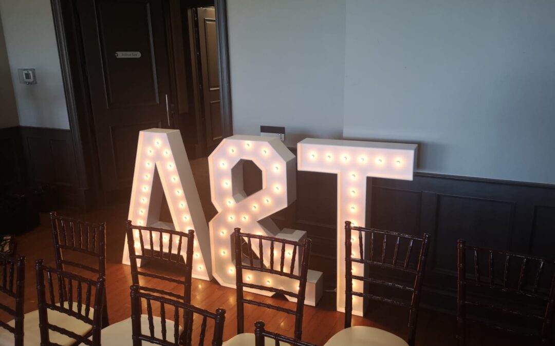 Rent Marquee Lights Toronto for Your Wedding