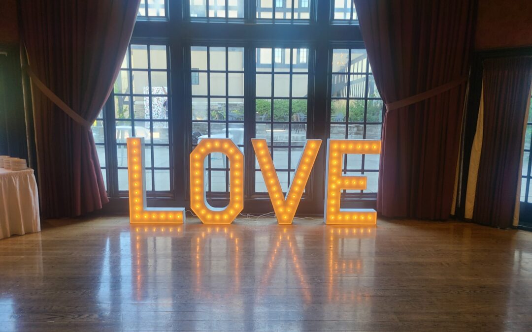 You Need Marquee Light Rentals in Brampton for Your Wedding!