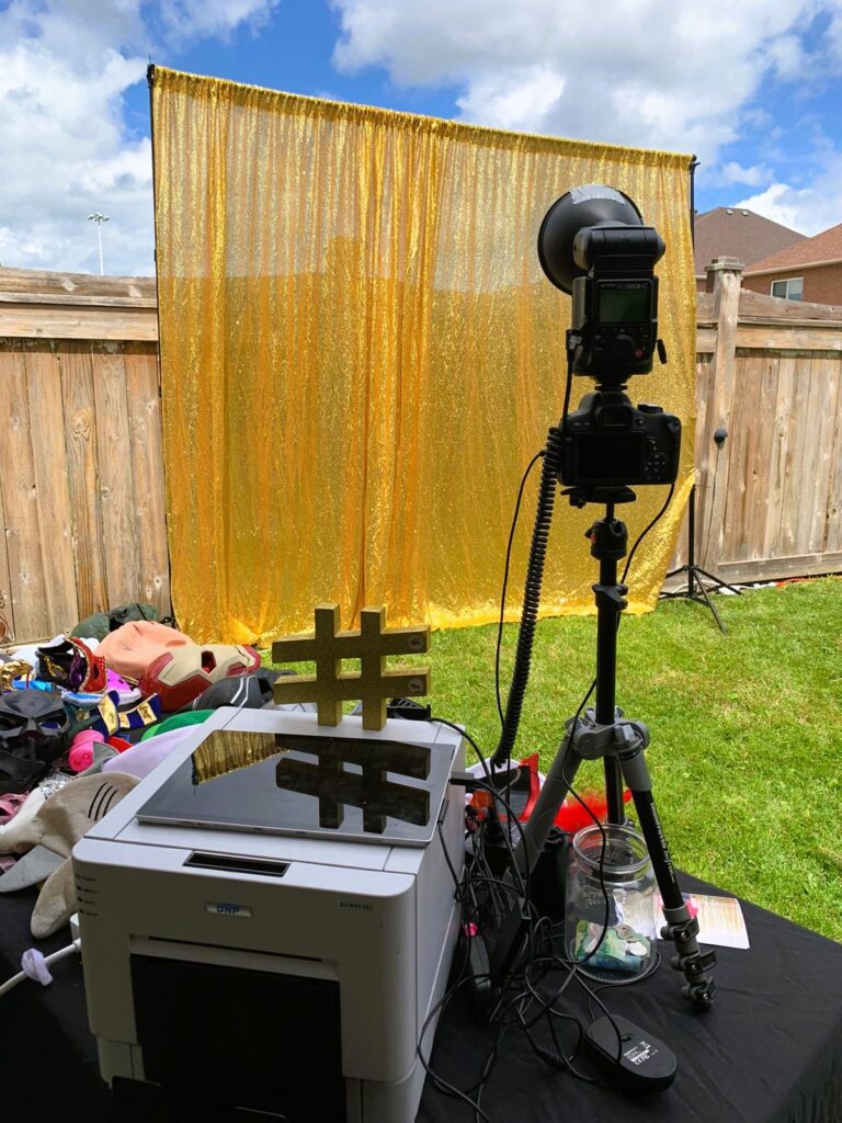 Photo Booth Rental Hamilton Outside