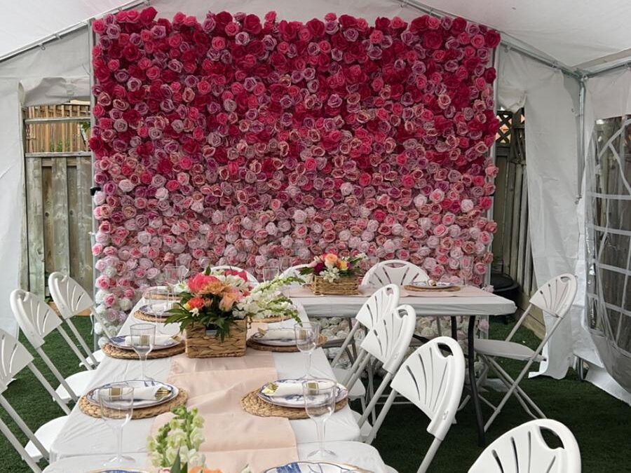 Toronto Flower Wall Rental