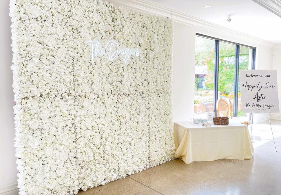 Mississauga Flower Walls Rental Makes Work Parties More Fun