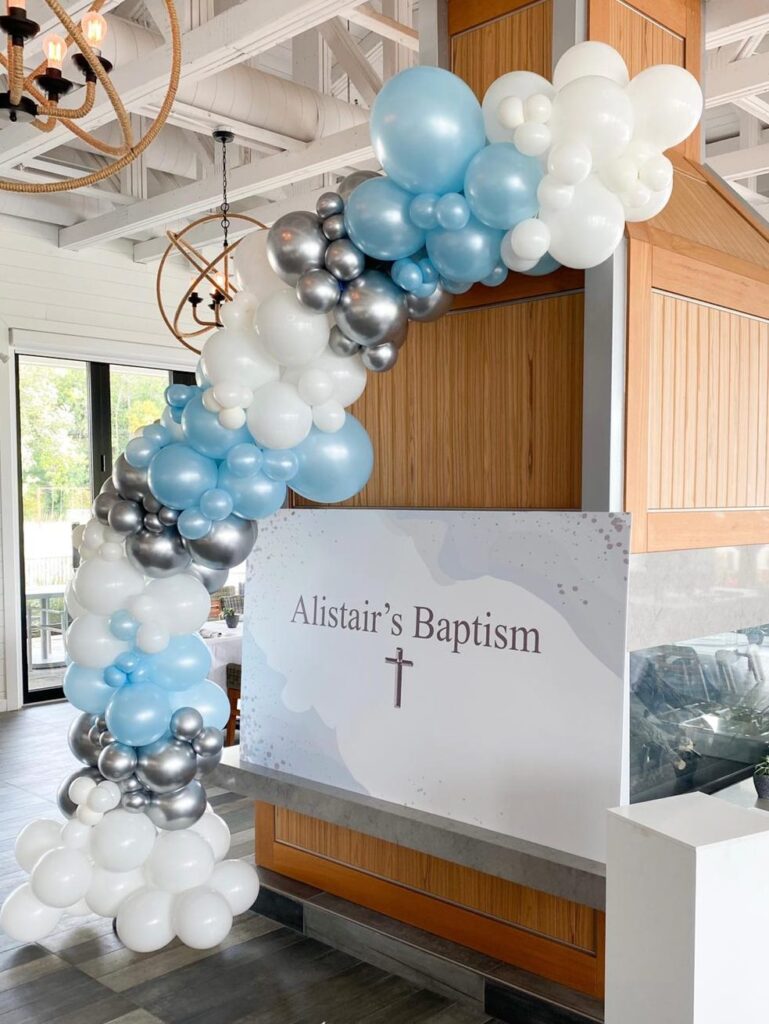 Baptism-Markham Balloon Decor Service 