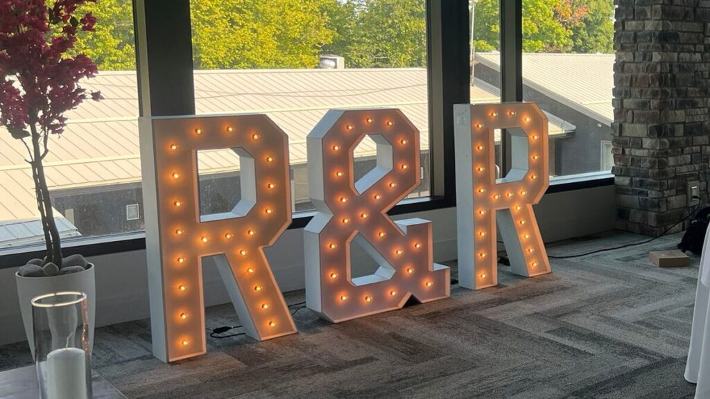 R&R-Oakville Affordable Marquee Letters Rental