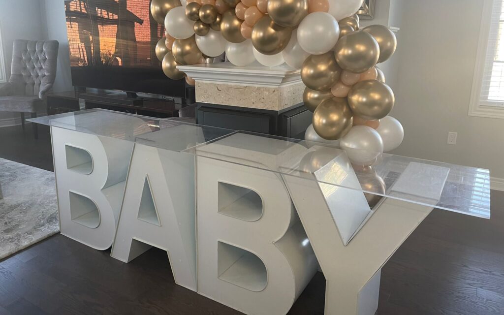 Balloons & letters-Letters-Affordable Marquee Decor Rental Toronto 