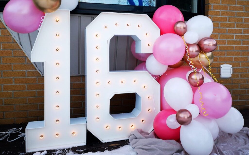 Balloons & Numbers-Balloon Decor Service Ancaster