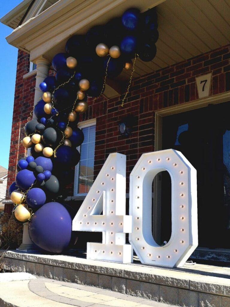 Balloons-Affordable Marquee Letters Rental Toronto 