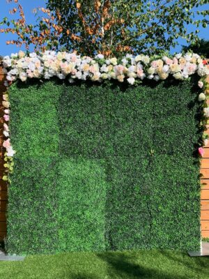 Green flower wall-Flower Wall Rental Toronto