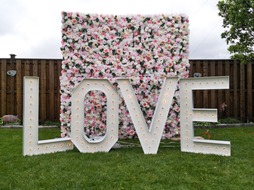 LOVE-Blue Mountain Marquee Letters Rentals