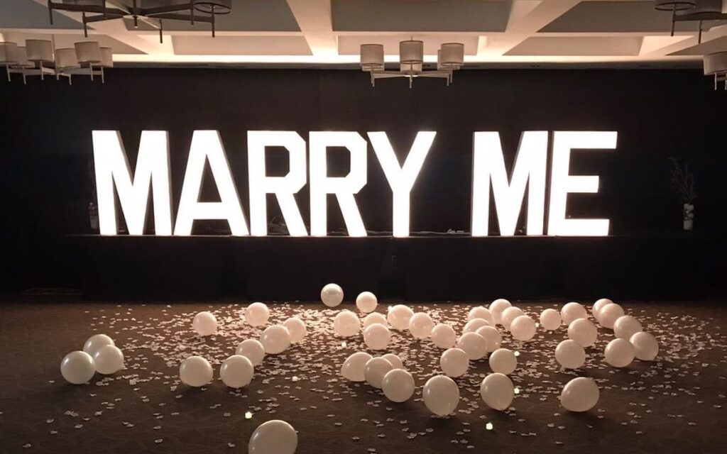 MARRY ME-Rent Wedding Marquee Letters Brampton