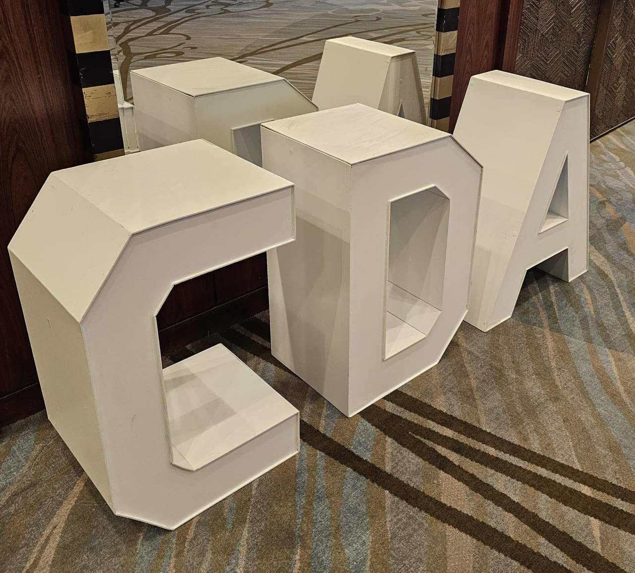 marquee block letters table vaughan