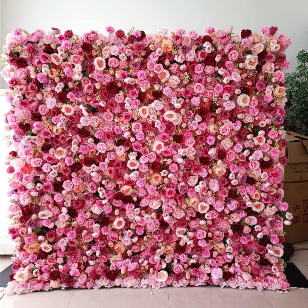 Full bloom flower wall - Toronto Flower Wall Rental