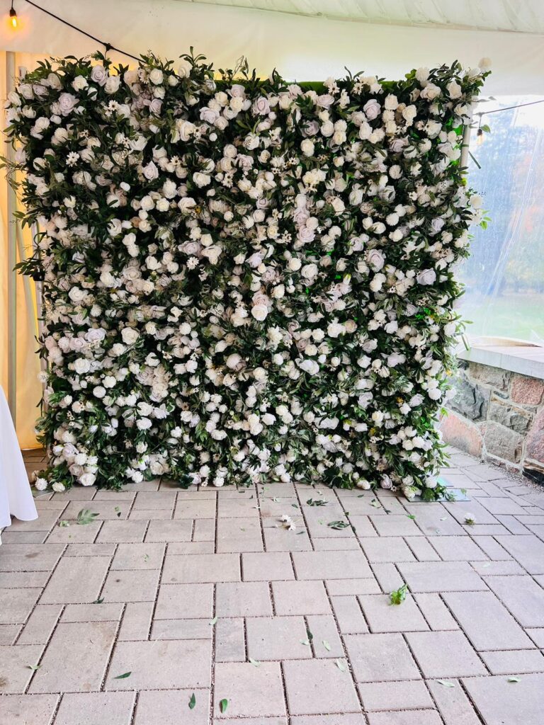 Mississauga Flower Wall Rental