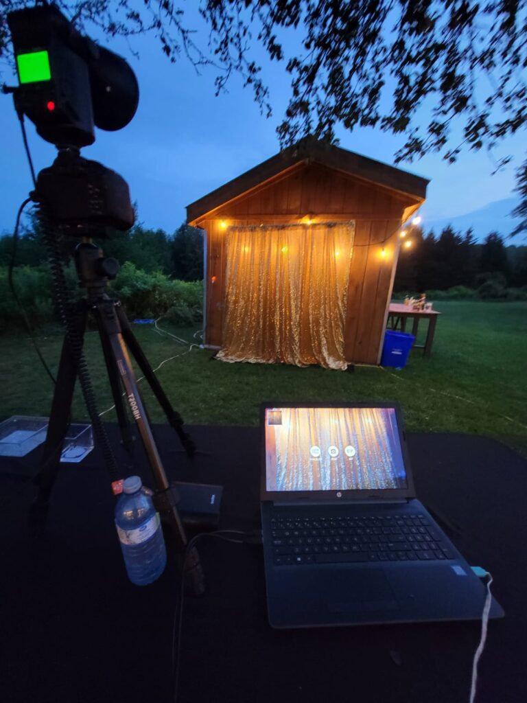 Outside - North York Photo Booth Rental