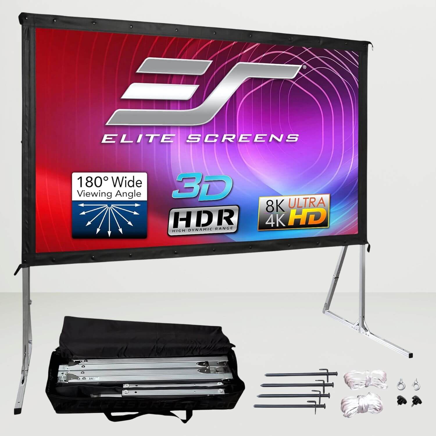 135'' Projector and Screen Rental